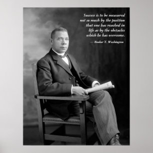 Pôster Cotação de Booker T. Washington