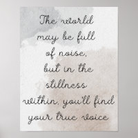 Cotação Inspiracional de Cores Aquáticas Motivacio