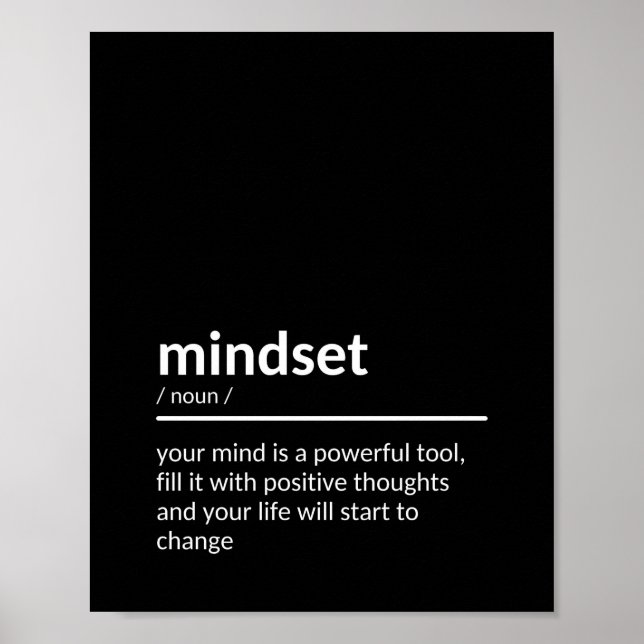 Poster Cotação Mindset (Frente)