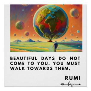 PÔSTER COTAÇÃO RUMI HOPE