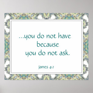 Poster Cotações da Ansiedade Cristã Inspirativa