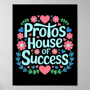 Poster Cotações Motivacionais Para Sucesso, Vibes Positiv