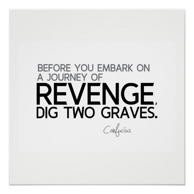 Pôster COTAS: Confúcio: Viagem de vingança (Frente)