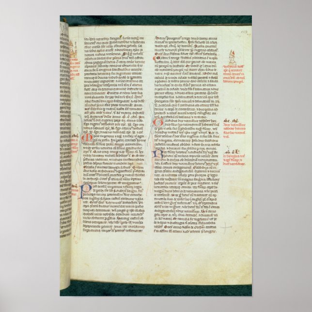 Pôster Cott Nero D II f.114 Adrian IV (Frente)