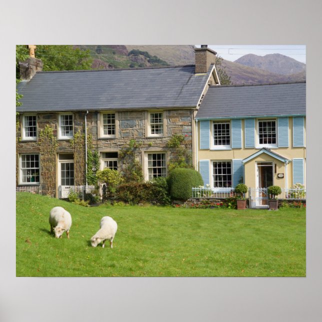 Poster Cottages, Beddgelert, Gwynedd, Wales (Frente)