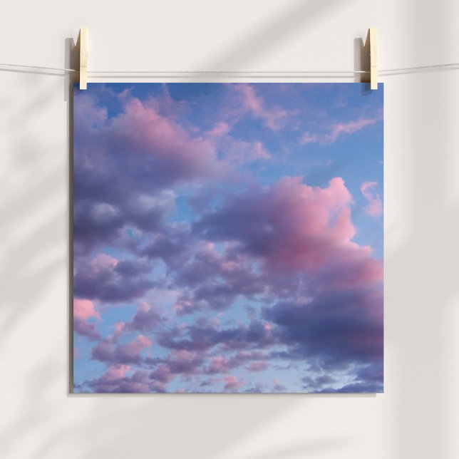 Pôster Cotton Candy Sunset (Cotton Candy Sunset Poster)