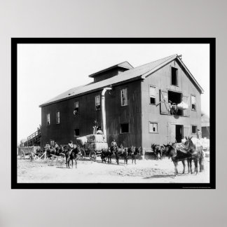 Pôster Cotton Gin em Dahomey, MS 1898