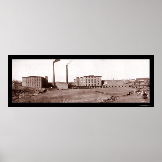 Pôster Cotton Spartanburg, SC Foto 1909 (Frente)