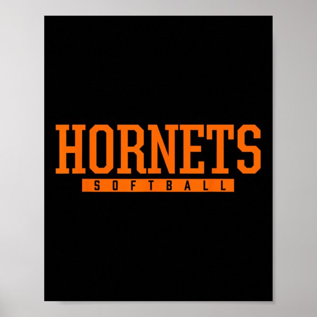 Poster Cottondale Hornets Softll Hs  (Frente)