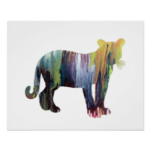 Pôster Cougar / Puma art