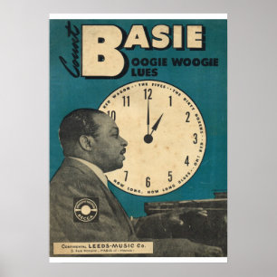 Pôster Count Basie Cover of sheet music
