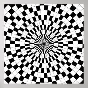 Pôster Counter Spirals por Kenneth Yoncich