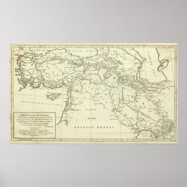 Pôster Countries Situated between Shiraz (Frente)