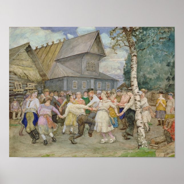 Pôster Country Dance, 1917-22 (Frente)