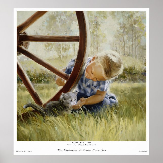 Poster Country Kitten (Frente)