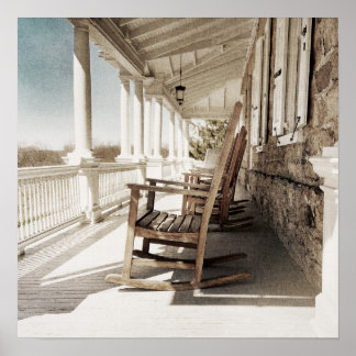 Poster Country Porch Print