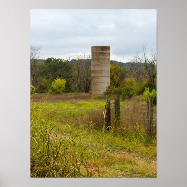 Pôster Country Silo (Frente)