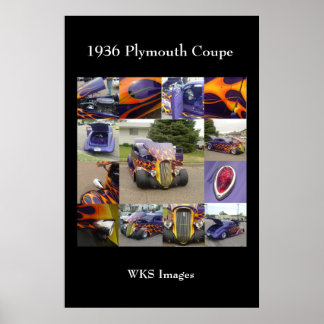 Poster Coupe de Plymouth 1936