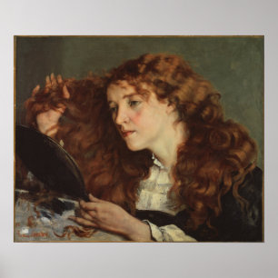 Poster Courbet - Jo A Bela Rapariga Irlandesa