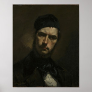 Poster Courbet - Retrato De H. J. Van Wisselingh