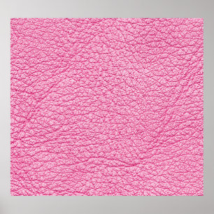 Poster Couro cor-de-rosa, fundo texturizado.