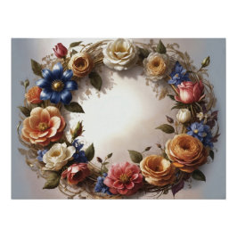 Pôster Couronne de fleurs