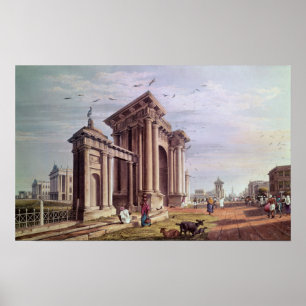 Pôster Court House Street, Calcutá