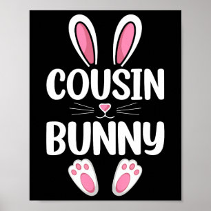 Poster Cousin Bunny Matando Família Primo Dia de Páscoa