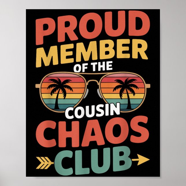 Poster Cousin Crew (Frente)