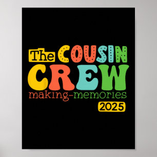 Poster Cousin Crew 2025 Memórias do Fazer Férias de Verão
