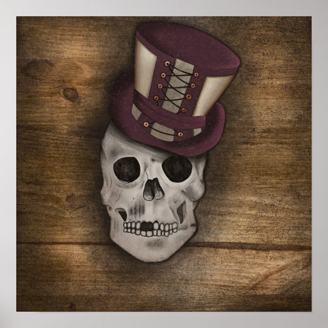 Poster Coussin Steampunk (Frente)