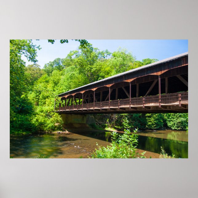 Poster Covered Bridge, Mohican State Park, Ohio (Frente)