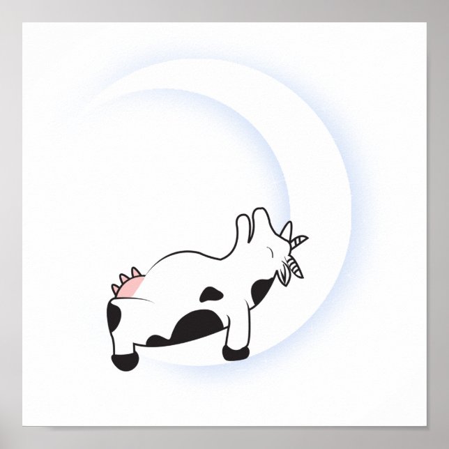 Poster Cow Pooped (Frente)