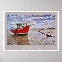Poster Cowbar Lass, Lindisfarne