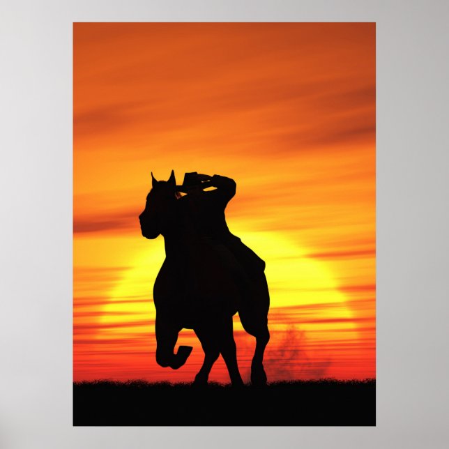 Pôster Cowboy (Frente)