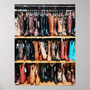 Poster Cowboy Boots 