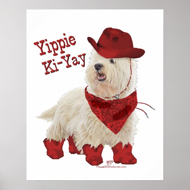 Poster Cowboy em Boots (Frente)