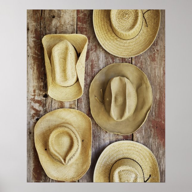 Poster Cowboy Hats (Frente)