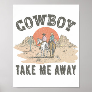 Poster Cowboy me leva embora