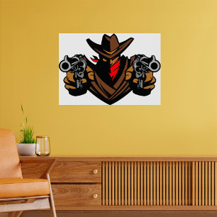 Poster Cowboy Outlaw