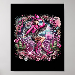 Poster Cowboy Rosa-Rosa-Rosa-Bola-De-Ciro