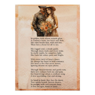 Pôster Cowboy's Dream