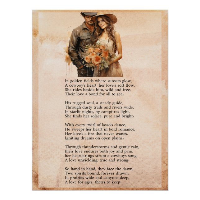 Pôster Cowboy's Dream (Frente)