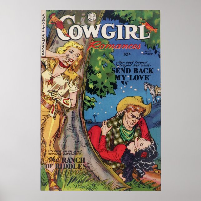 Poster Cowgirl Romances - Enviar Meu Amor (Frente)