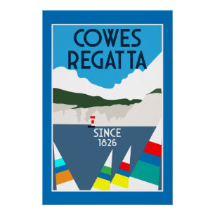 Pôster Cowle of Wight Yacht Regatta