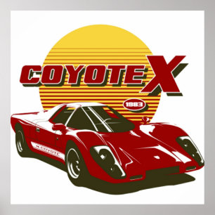 Poster Coyote X Hardcastle McCormick