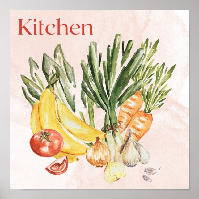 Poster cozinha, (Frente)