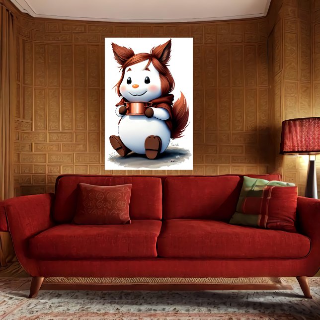 Poster Cozinha com café | Arte AI (Criador carregado)