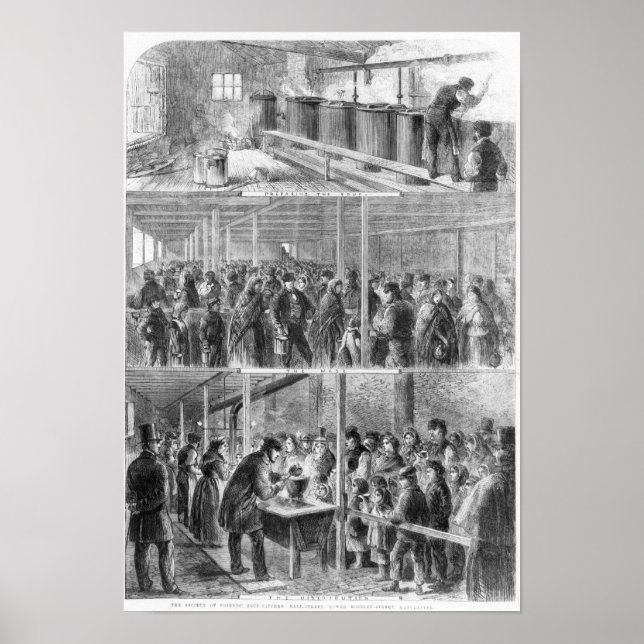 Pôster Cozinha da Sociedade dos Amigos (Frente)