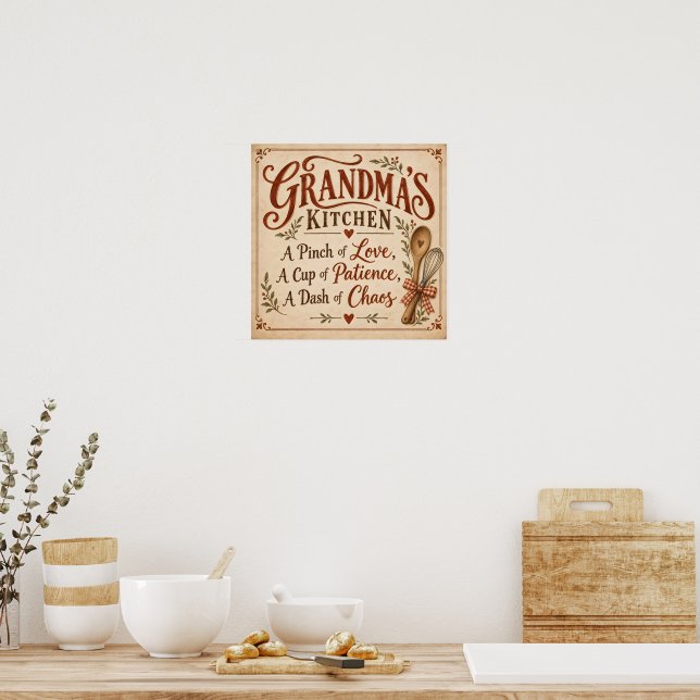 Poster Cozinha da Vovó (Cozinha)